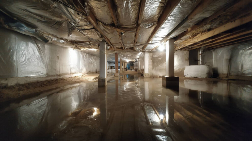What Causes Standing Water Under Homes?